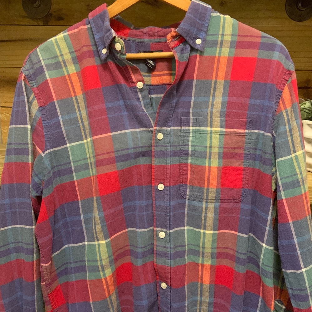 Gap - Linen-Cotton Shirt in Standard Fit